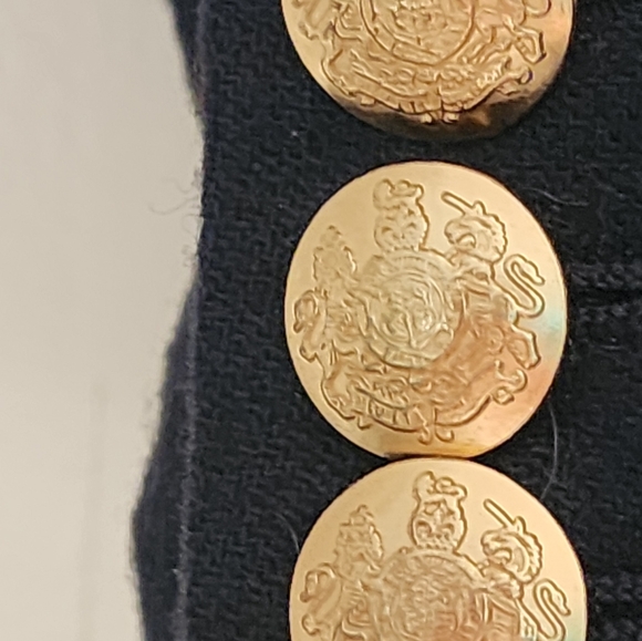 Banana Republic classic riding jacket stretch cotton blazer.size 0p - Picture 4 of 9